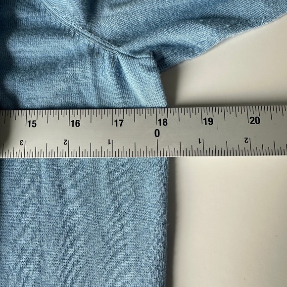 Style & Co‎ Turtleneck Sweater Top Blue Soft Knit  Pullover Medium Minimalist - Picture 12 of 12